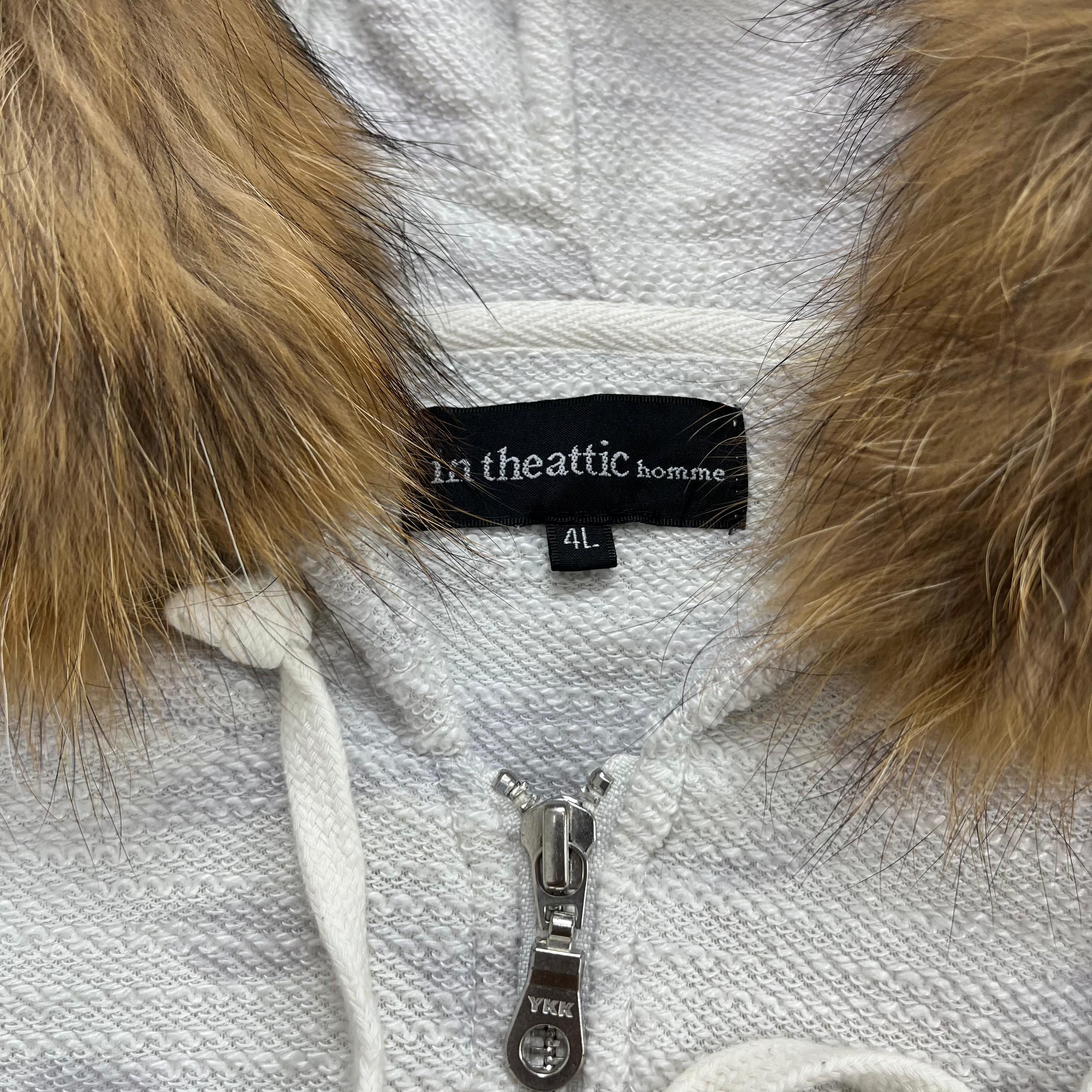 Japanese Brand 2000s In Theattic Homme Fur Zip Hoodie Camo Slayer Lgb Style Size US L / EU 52-54 / 3 - 8 Thumbnail