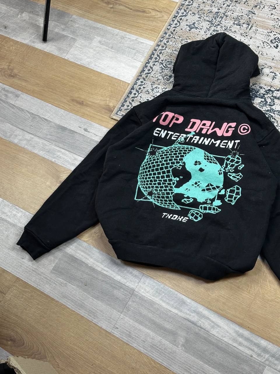 Top Dawg Entertainment RARE Top Dawg Ent TDE Hip Hop Heavyweight Baggy Hoodie Size US M / EU 48-50 / 2 - 8 Thumbnail