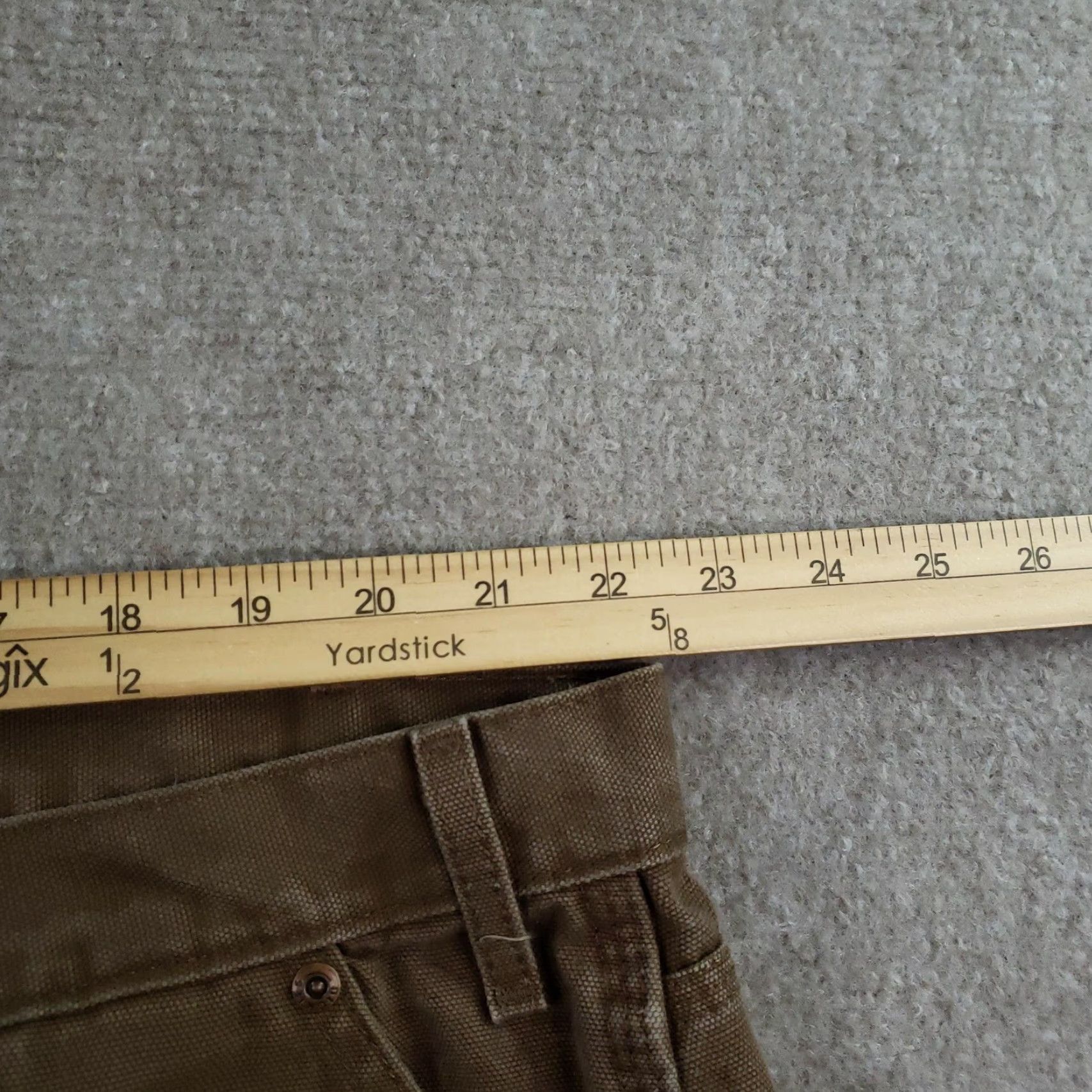 Dickies Dickies Pants Mens 44 Brown Relaxed Fit Carpenter Workwear Cotton 44x32 Size US 44 / EU 60 - 6 Thumbnail