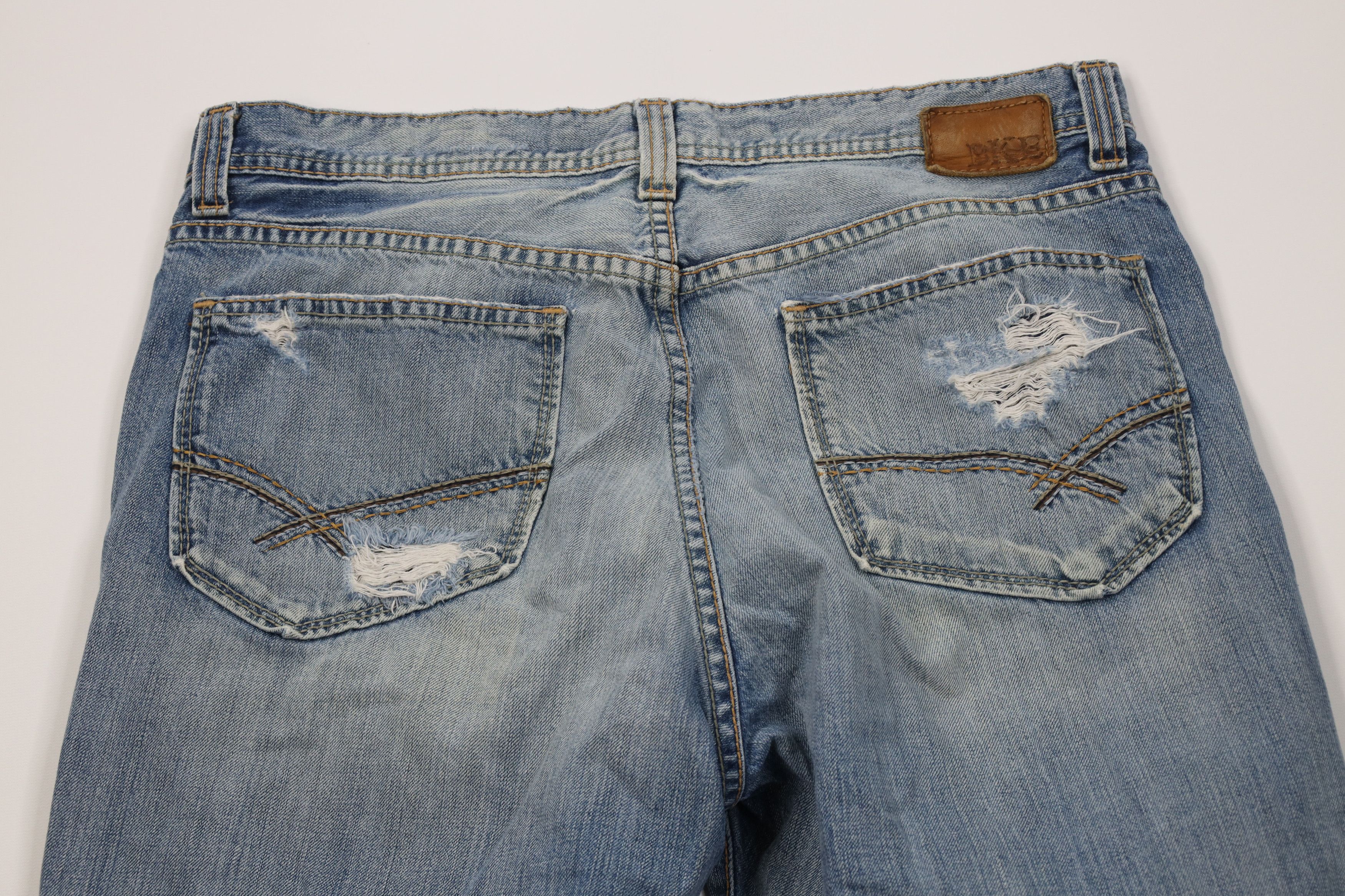 Vintage Vintage Buckle BKE Tyler Flared Wide Leg Bootcut Jeans Size US 34 / EU 50 - 13 Thumbnail