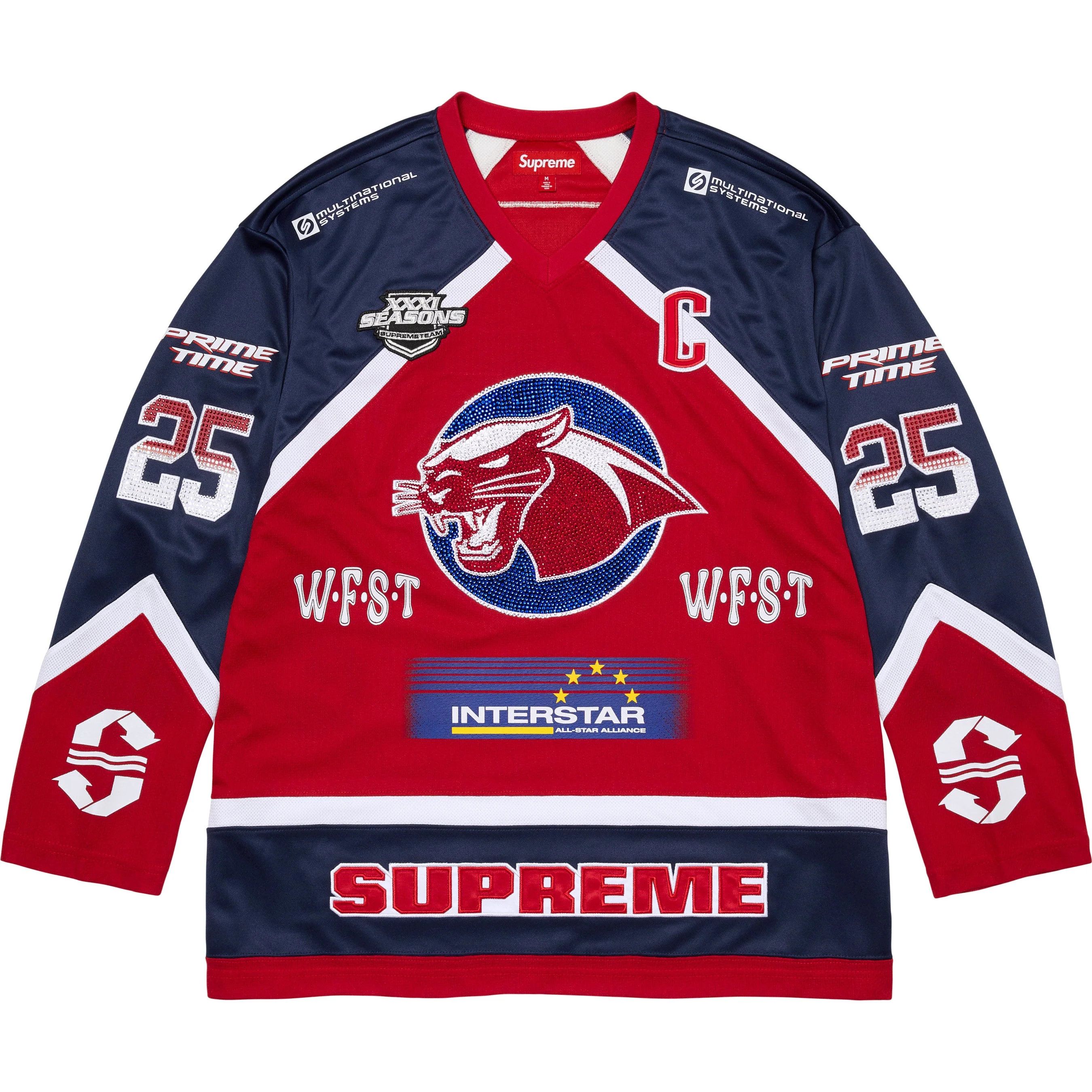 Supreme Supreme Hooded Hockey Jersey | Grailed