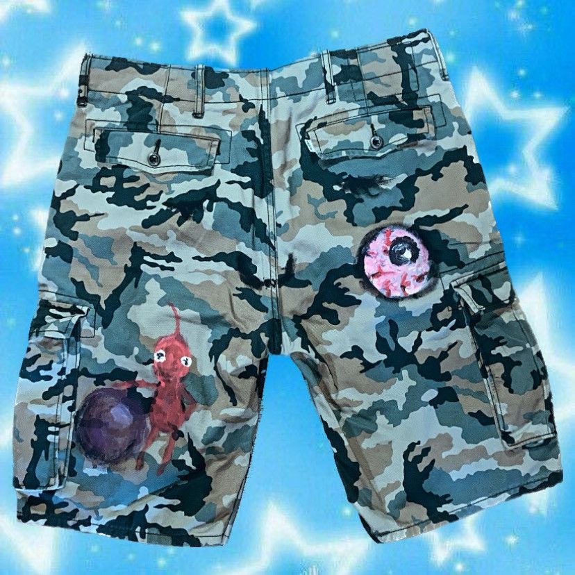 Levi's Frank Gator “LEVI BABY” custom shorts Size US 32 / EU 48 - 2 Thumbnail