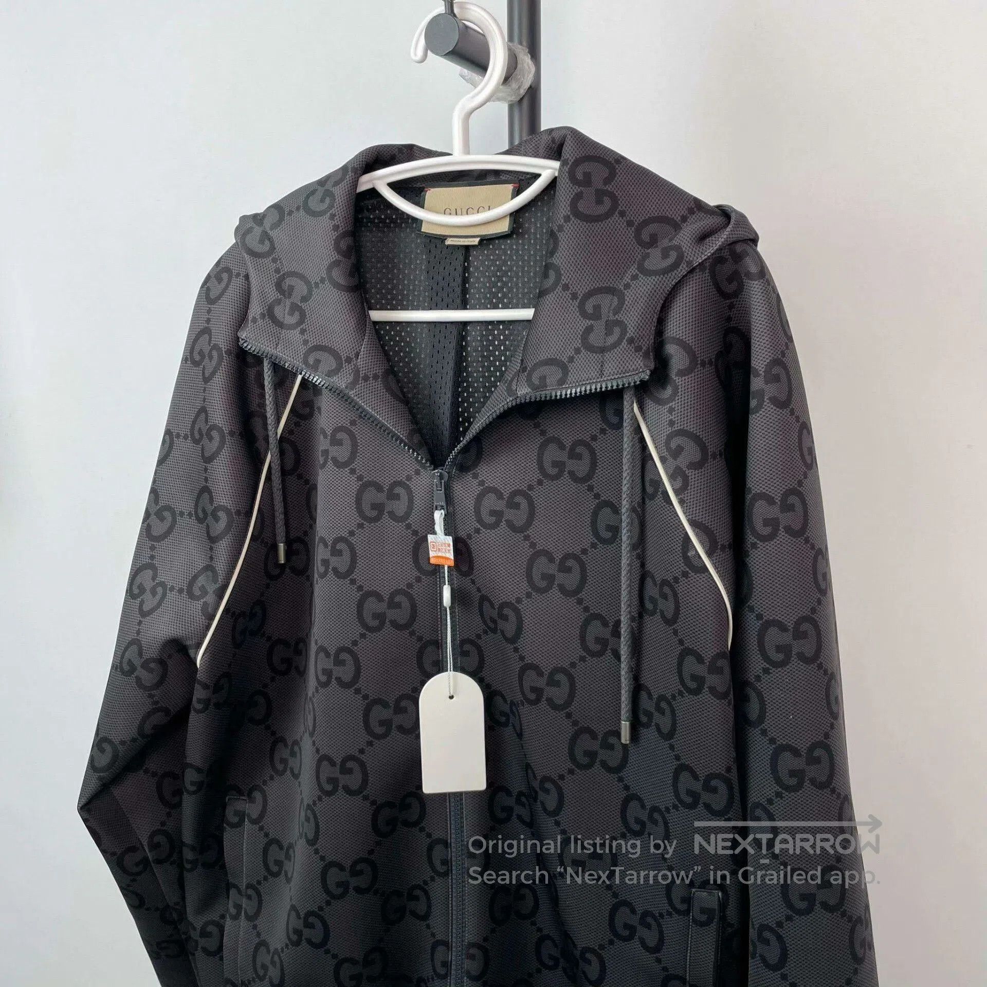 Gucci Gucci Logo Print Hooded Jacket M. Size US M / EU 48-50 / 2 - 3 Thumbnail