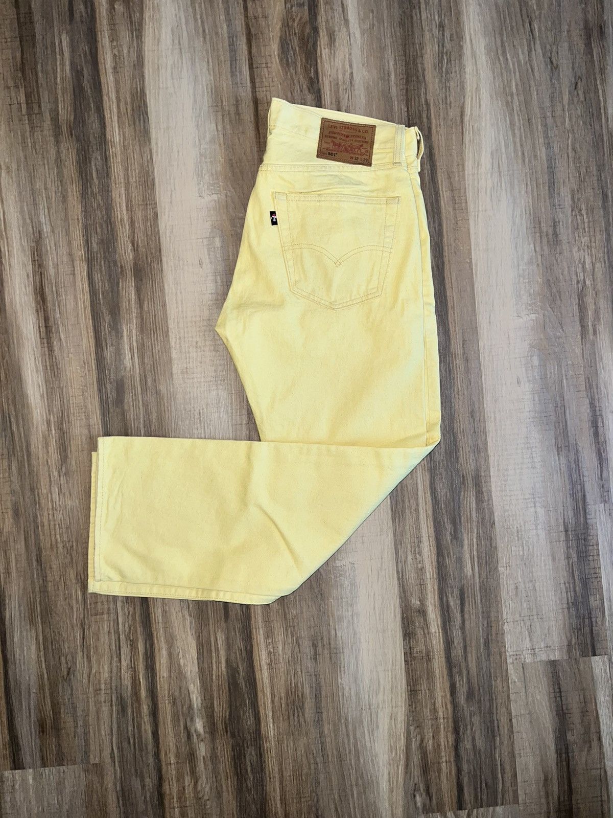 Levi's × Levi's Vintage Clothing Levi yellow denims Size US 32 / EU 48 - 3 Thumbnail