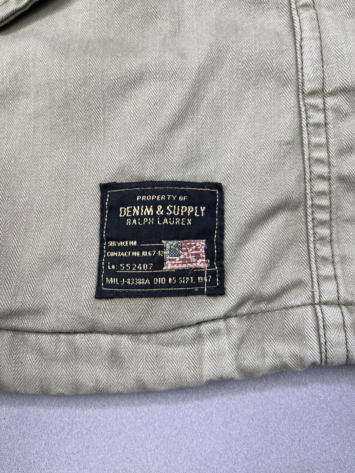 Denim & Supply Ralph Lauren Vintage DENIM AND SUPPLY RALPH LAUREN M65 Field Jacket Size US S / EU 44-46 / 1 - 9 Thumbnail