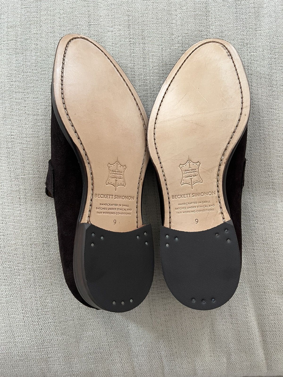 Beckett Simonon Beckett Simonon Leather Loafers Size US 9 / EU 42 - 3 Thumbnail