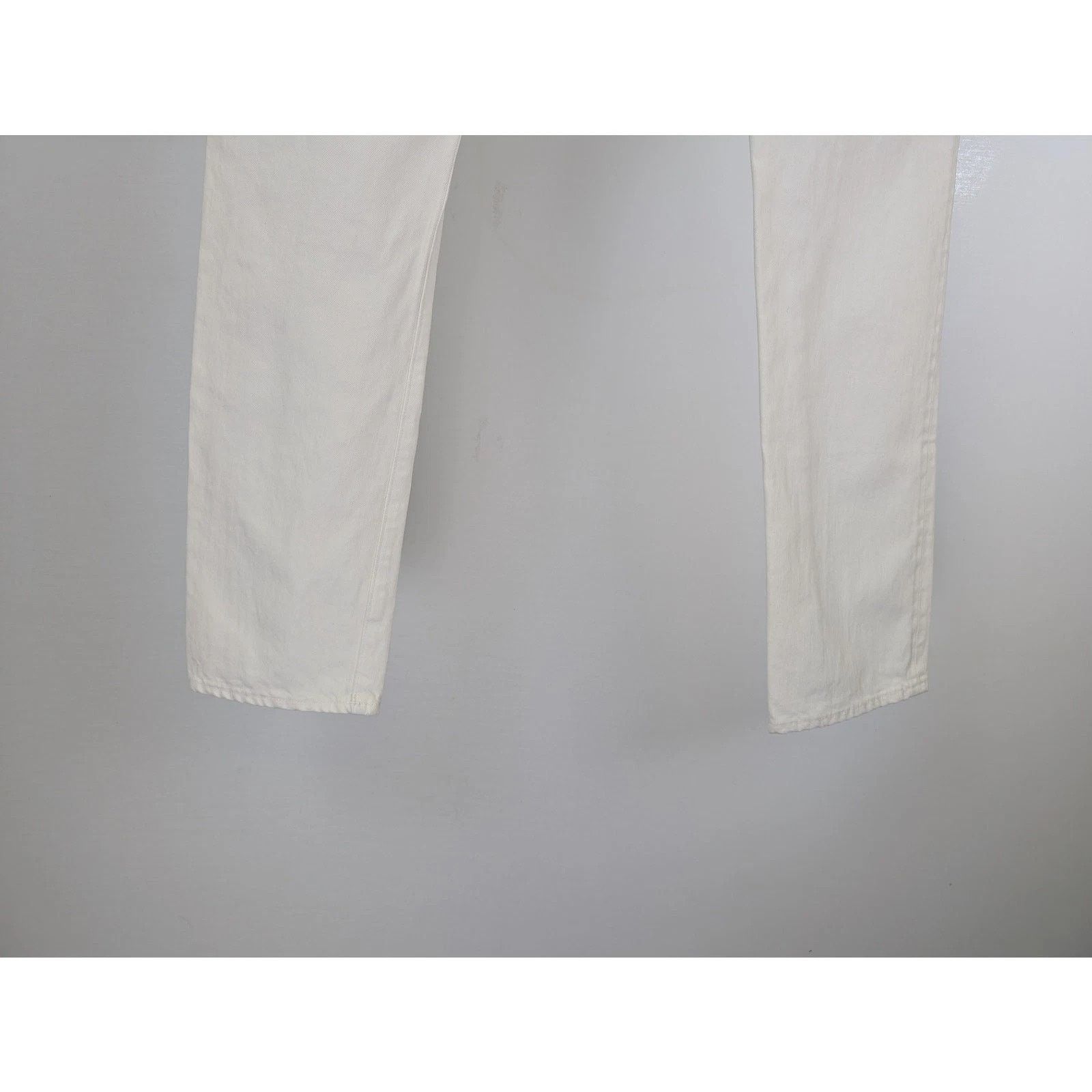 Tom Ford o1rshd1 Straight Denim Jeans in White Size US 31 - 9 Thumbnail
