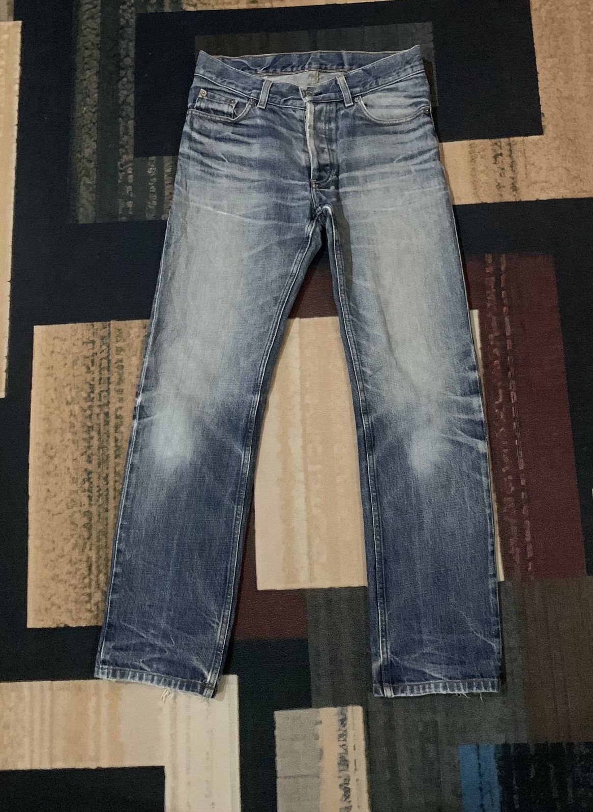 Helmut Lang VINTAGE 1998 HELMUT LANG CLASSIC RAW DENIM | Grailed