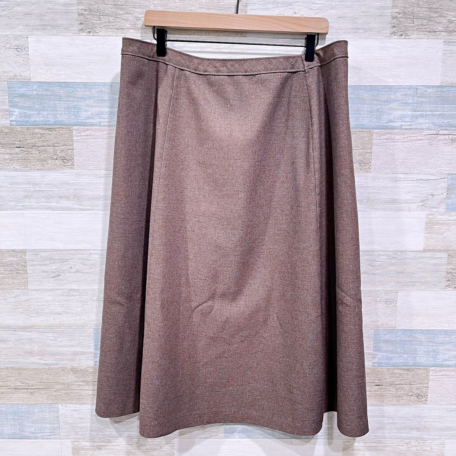 Vintage Bend Over Levi Strauss VTG 70s Vest Skirt Suit Brown USA Size 34" / US 12 / IT 48 - 6 Thumbnail