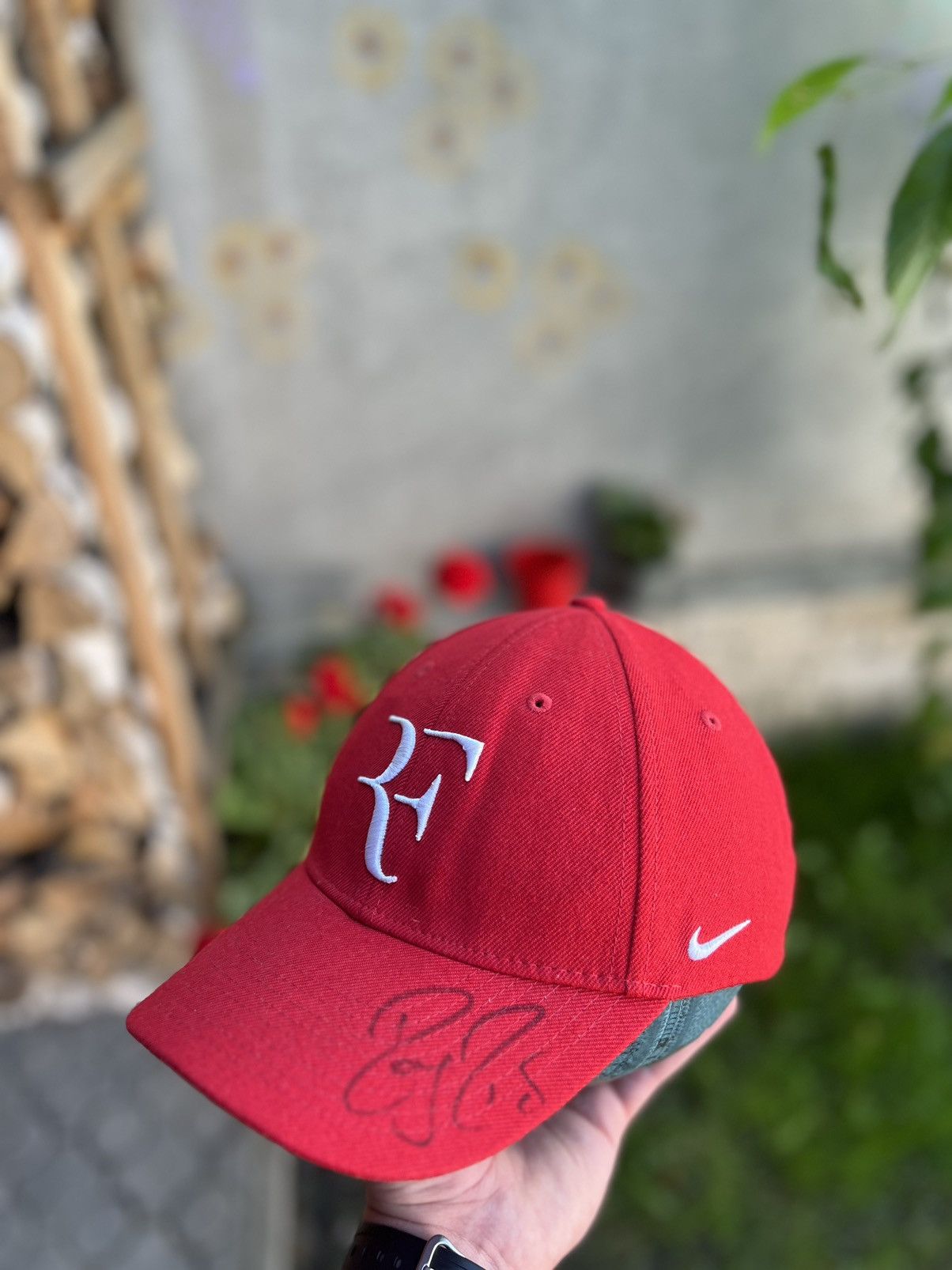 フェデラー　キャップ　NIKE製レア VERY RARE Nike Vintage RF Roger Federer Hat Cap