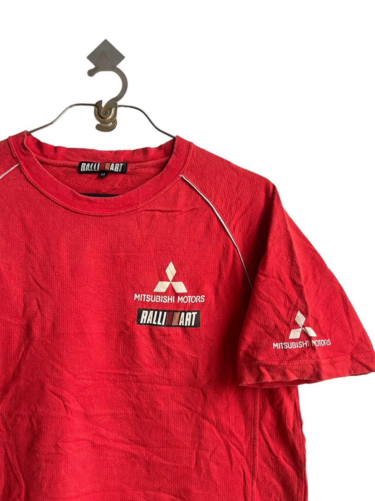 Gear for Sports × Vintage 1990s Ralli Art Mitsubishi Motorsport Pro Racing Staff Shirt Size US M / EU 48-50 / 2 - 6 Thumbnail