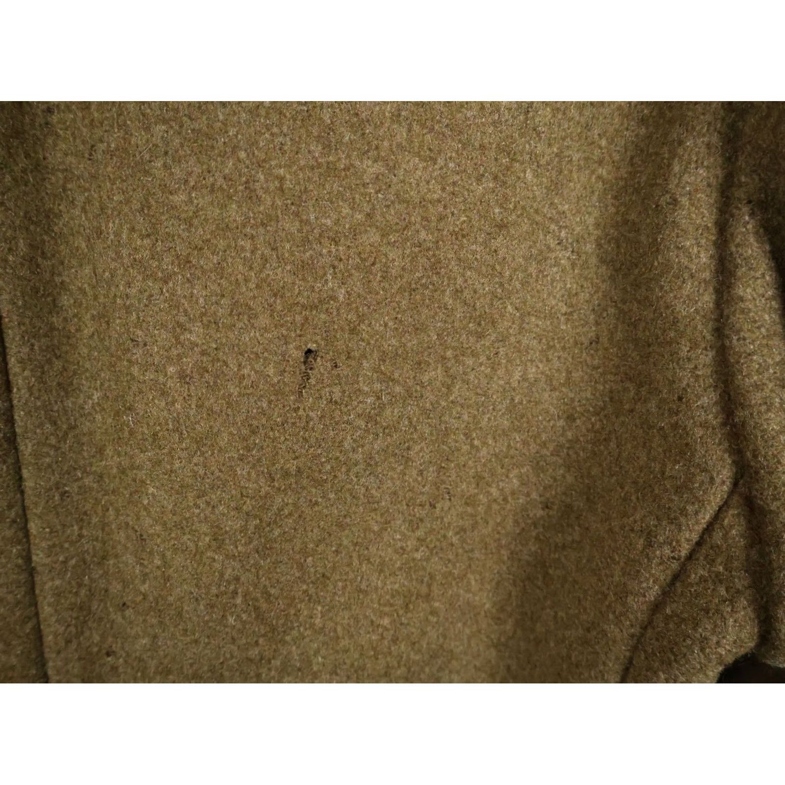 Vintage VTG US Army Melton Wool Pea Coat Men's M Medium Green Military (Moth Damage) Coat Size US M / EU 48-50 / 2 - 6 Thumbnail