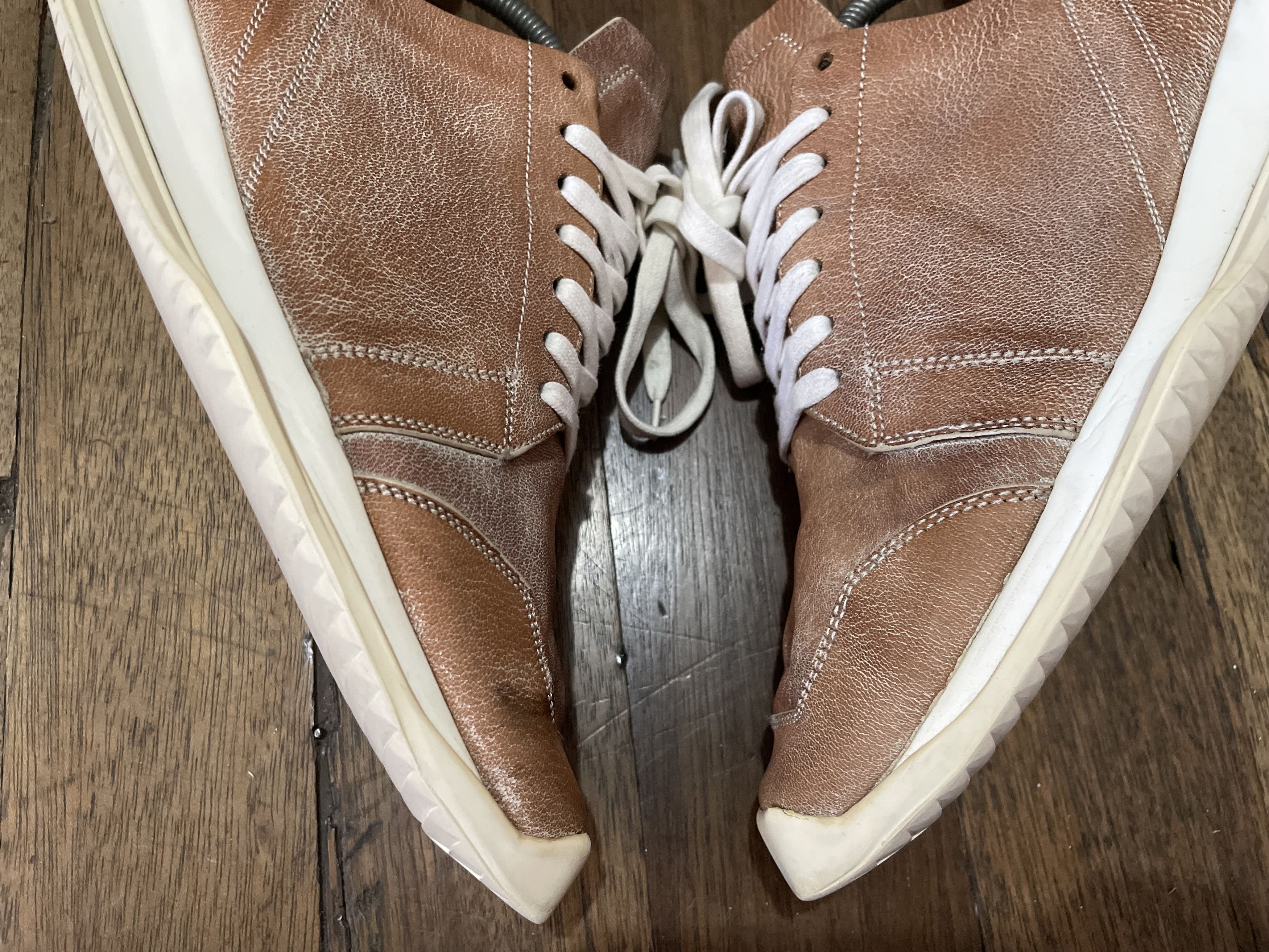 Rick Owens Rick Owens Oblique Lace Up Runner - Mainline FW18 Size US 8 / EU 41 - 8 Thumbnail