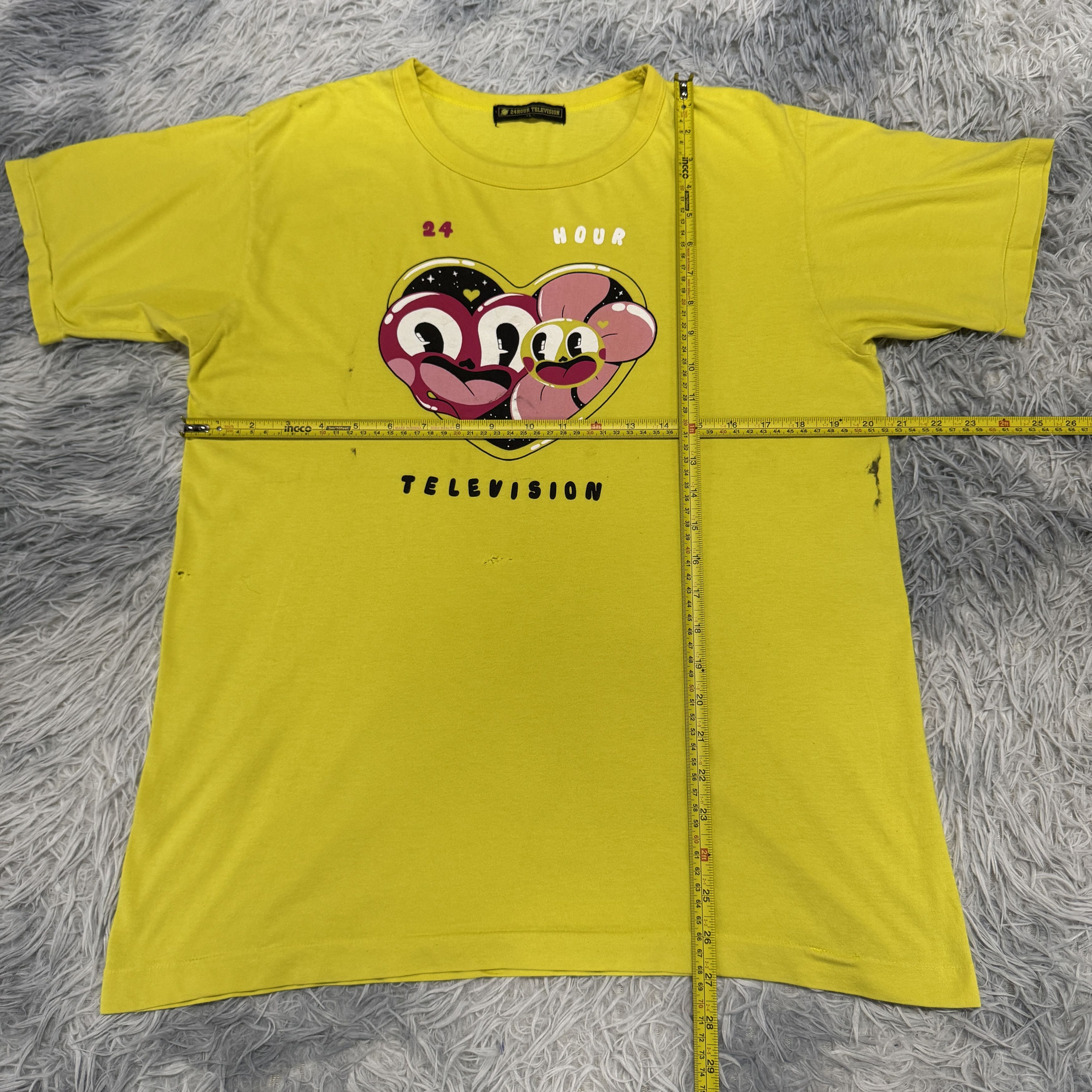 Vintage Vintage Takashi Murakami 24 Hour Television Tshirt Size US L / EU 52-54 / 3 - 5 Thumbnail