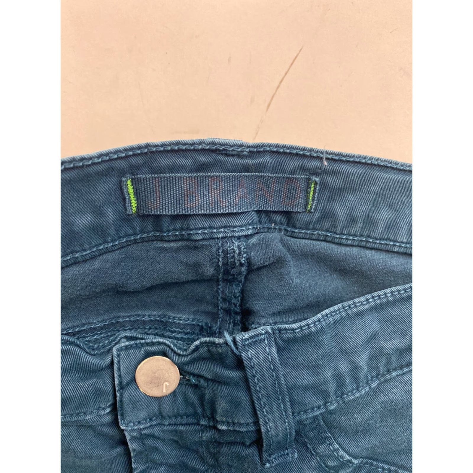 J Brand J Brand Jeans Skinny Womens 27 Green Regular Size 27" / US 4 / IT 40 - 4 Thumbnail