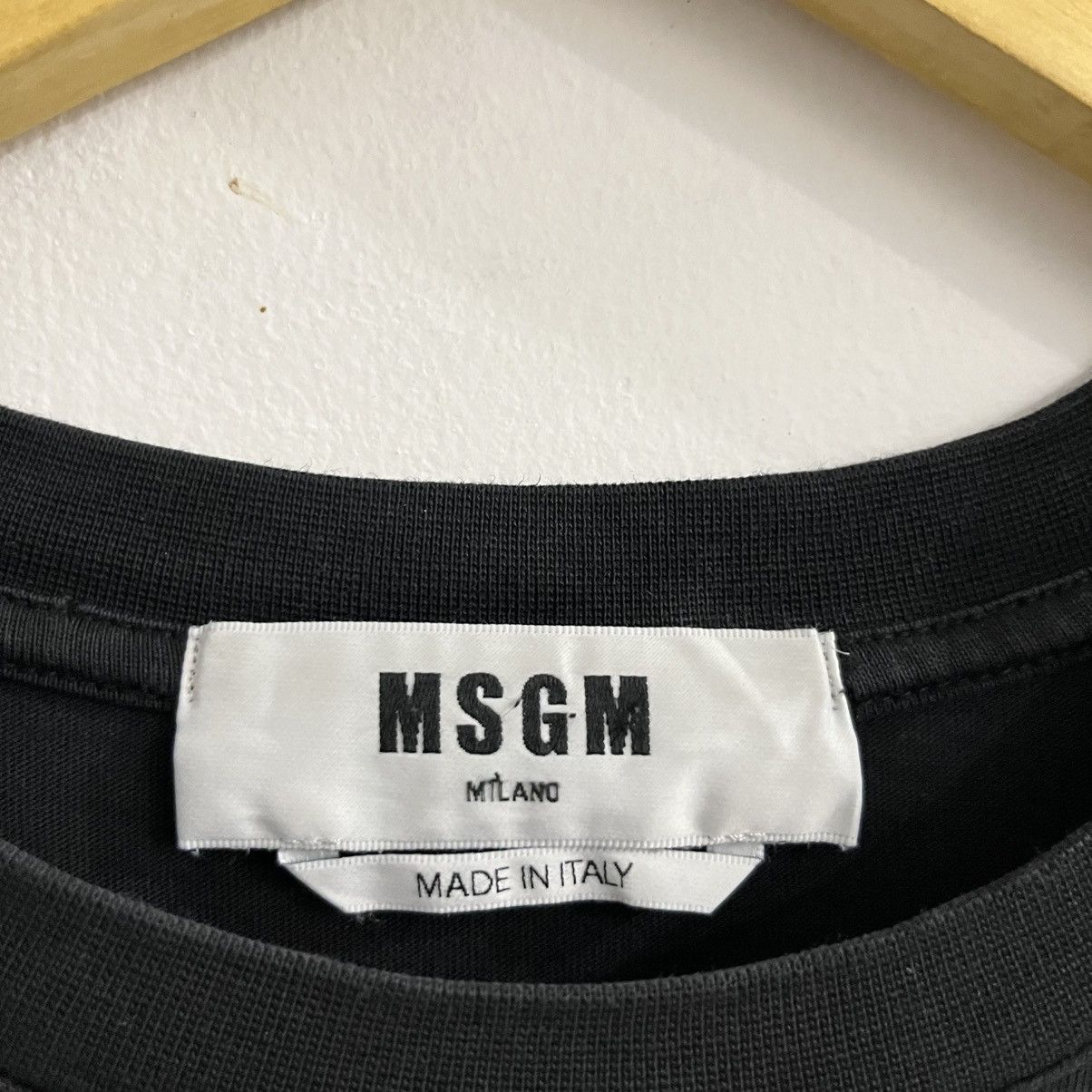 MSGM MSGM Milano Iconic Tee Size US M / EU 48-50 / 2 - 3 Thumbnail