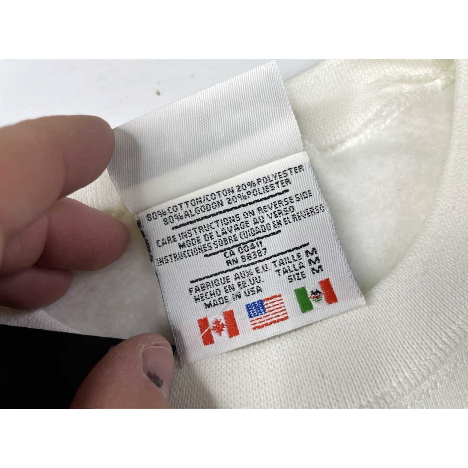 Adidas VINTAGE ADIDAS Sweatshirt Crewneck Mens M White Trefoil Special Olympics New Jersey USA NWT Modern Geometric Hip Hop Size US M / EU 48-50 / 2 - 6 Thumbnail