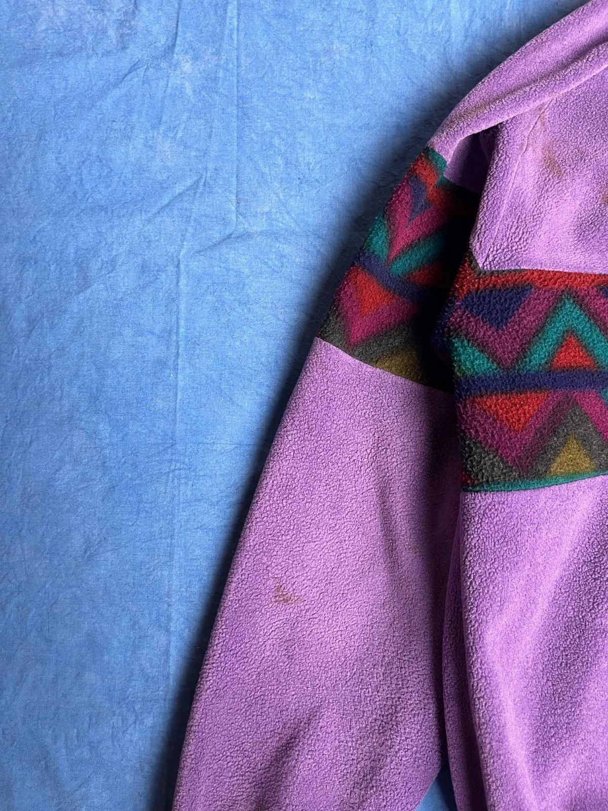 SALEWA Vintage 90s Salewa Aztec Synchilla Fleece Outdoor Granola Size US L / EU 52-54 / 3 - 9 Thumbnail