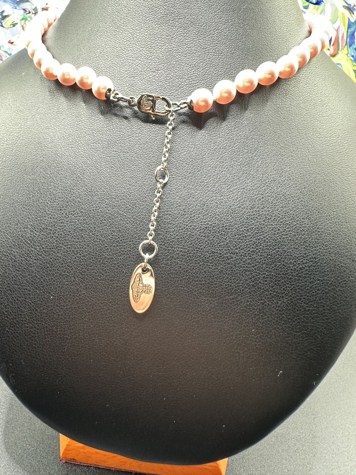 Vivienne Westwood Vivienne Westwood Kitty Rose Necklace Pearls very rare Size ONE SIZE - 4 Thumbnail