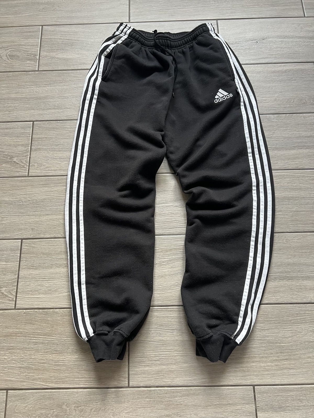 Adidas Adidas Balenciaga Style baggy Track Pants Hype Sweatpants Size US 32 / EU 48 - 2 Thumbnail