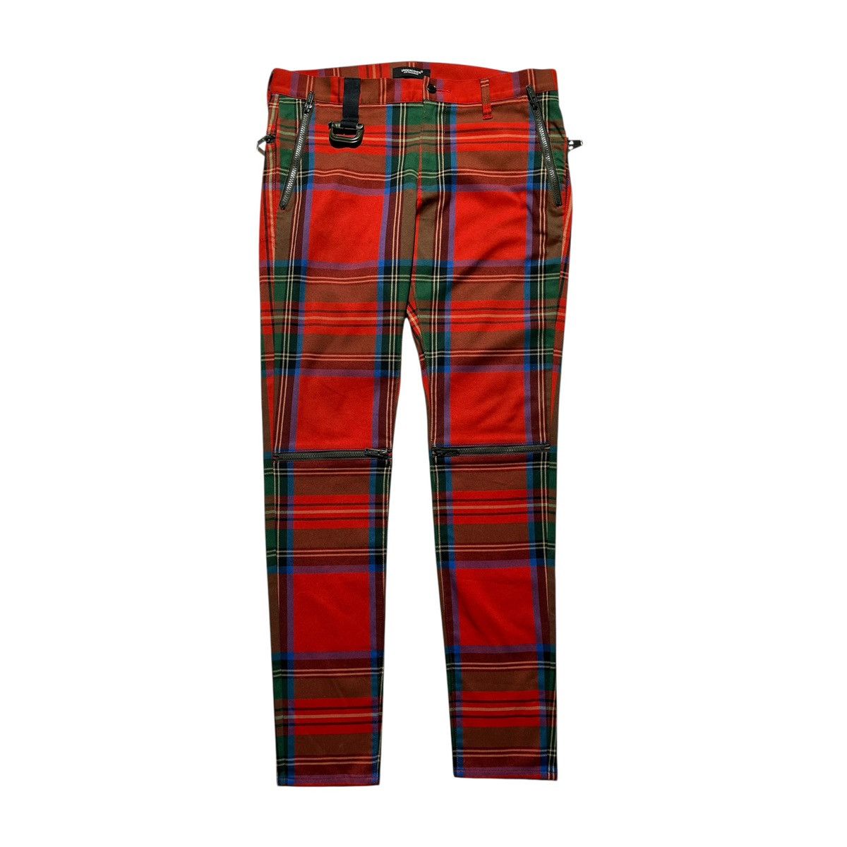 Undercover Zippered plaid pant Size US 32 / EU 48 - 1 Thumbnail