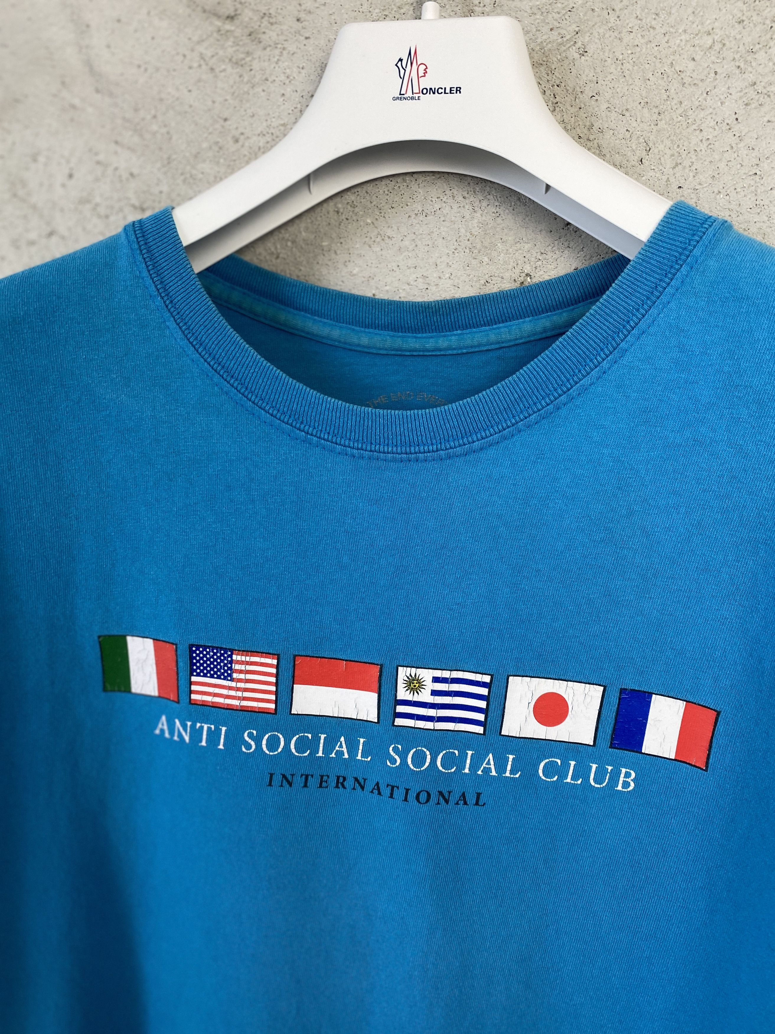 Anti Social Social Club ASSC Anti Social Social Club International t-shirt tee Size US L / EU 52-54 / 3 - 3 Thumbnail