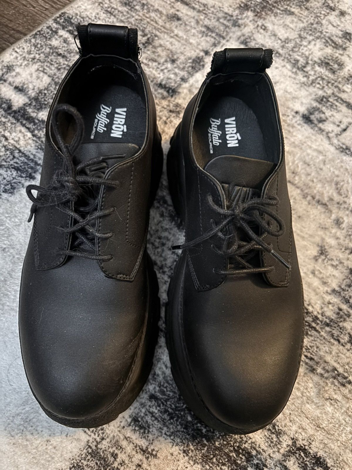 VIRON VIRON Black Buffalo Source Edition Shift Derbys Size US 8 / EU 41 - 1 Thumbnail