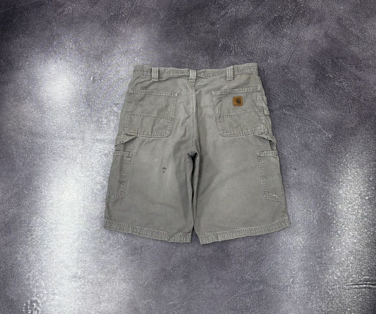 Carhartt Vintage Carhartt Y2K Workwear Grey Hype Skate Baggy Shorts Size US 36 / EU 52 - 1 Thumbnail