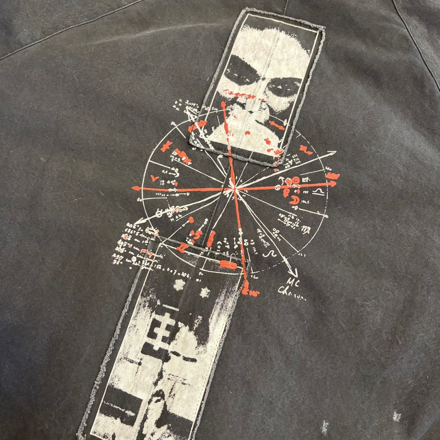 Enfants Riches Deprimes Constructivist Hunting Jacket - Faded Black Size US L / EU 52-54 / 3 - 7 Thumbnail