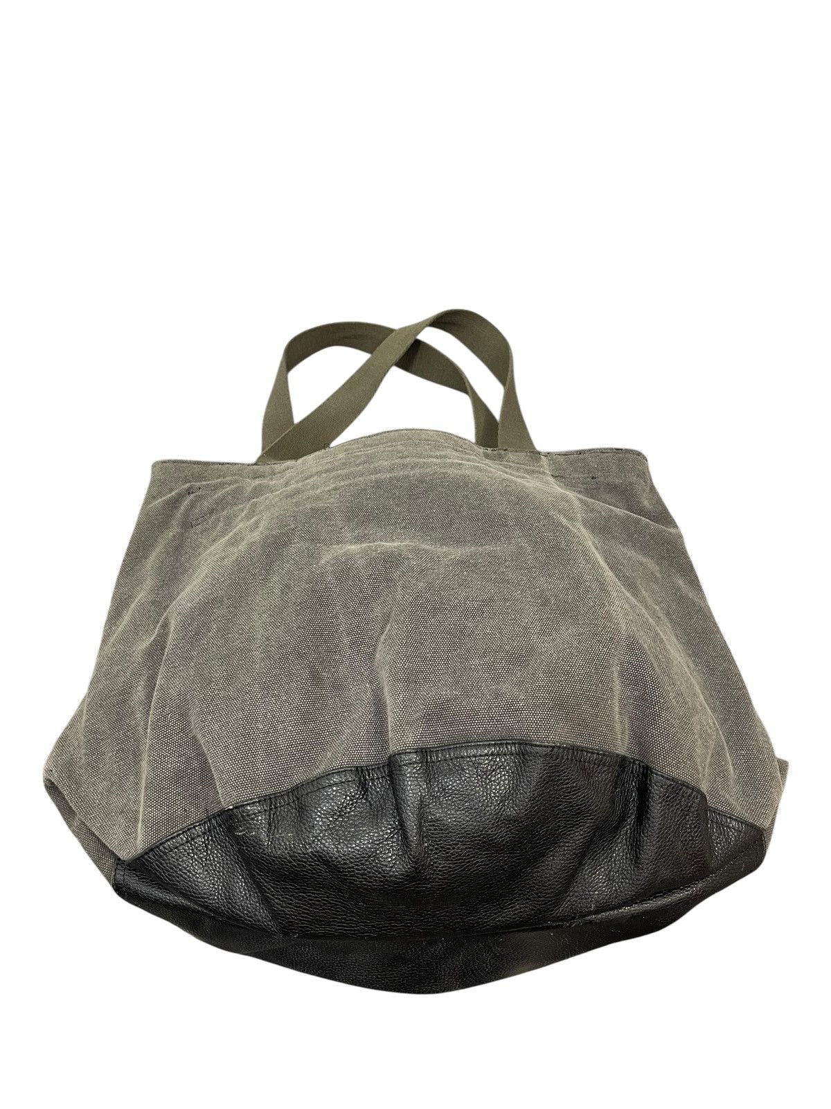 Other Cotton Canvas Leather 5 Preview Tote Shoulder Bag 8🟩 Size ONE SIZE - 12 Thumbnail