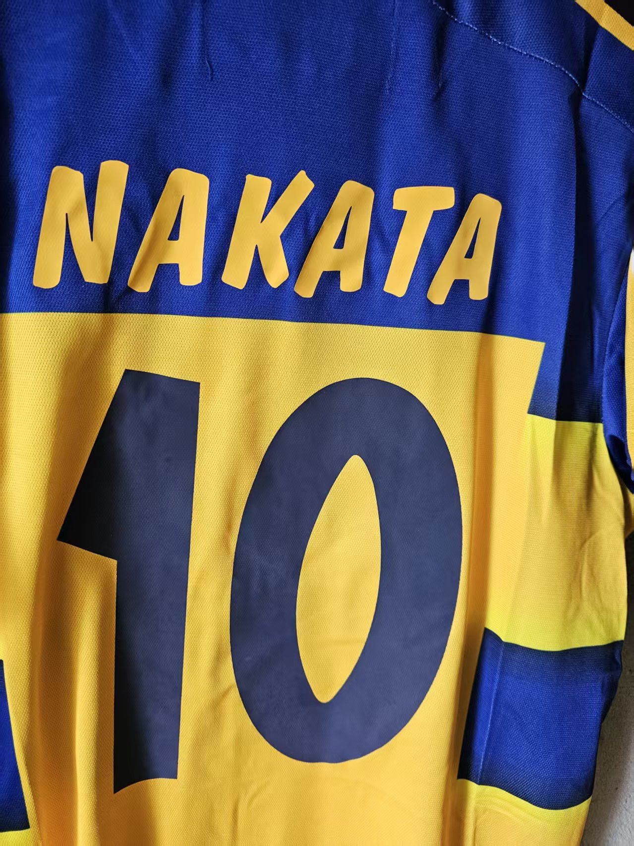 Other 2001 2002 Parma #10 Nakata Hidetosh Jersey Size US L / EU 52-54 / 3 - 5 Thumbnail
