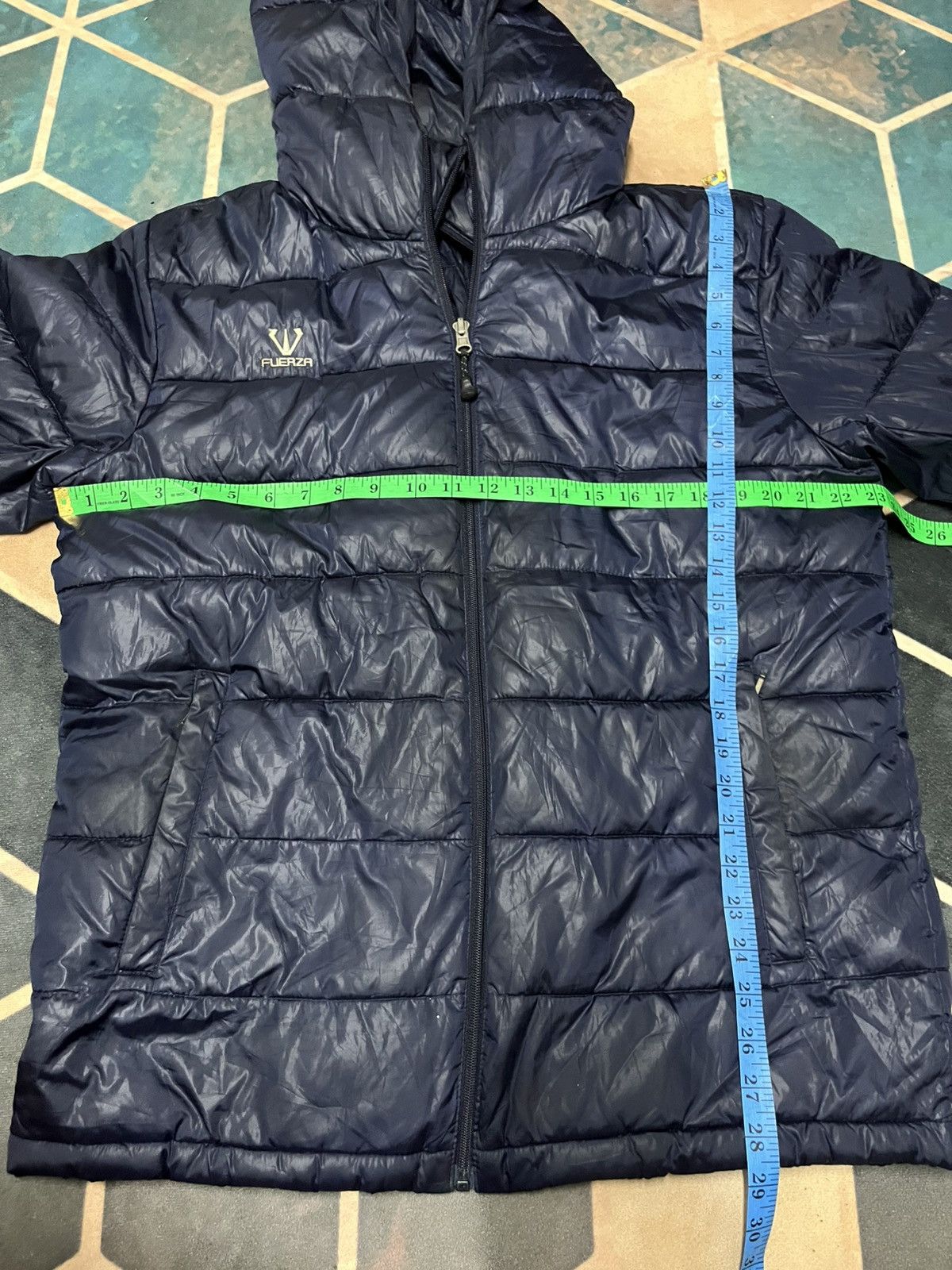 Japanese Brand 🔥 FUERZA OUTDOORWEAR HEAVY DOWN DOUBLE ZIPPER JACKETS Size US L / EU 52-54 / 3 - 16 Thumbnail