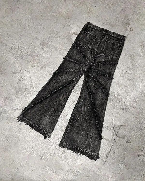 Japanese Brand Kinuka x Mina Y2k Retro Oversized Punk Retro Hip Hop Jeans Size US 32 / EU 48 - 7 Thumbnail
