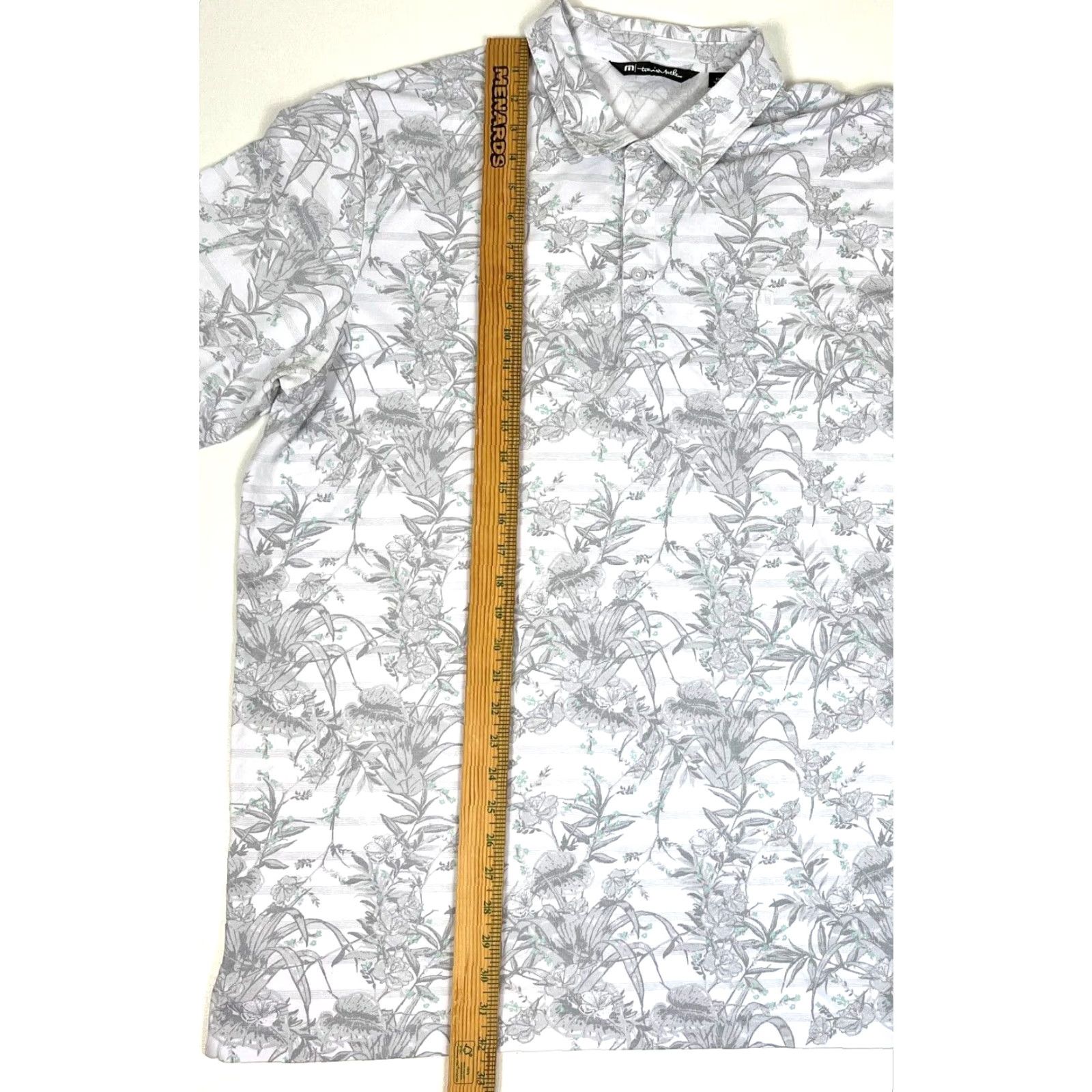 TravisMathew VINTAGE Travis Mathew Stay On Target Polo Shirt Floral Sz XXL Size US XXL / EU 58 / 5 - 7 Thumbnail