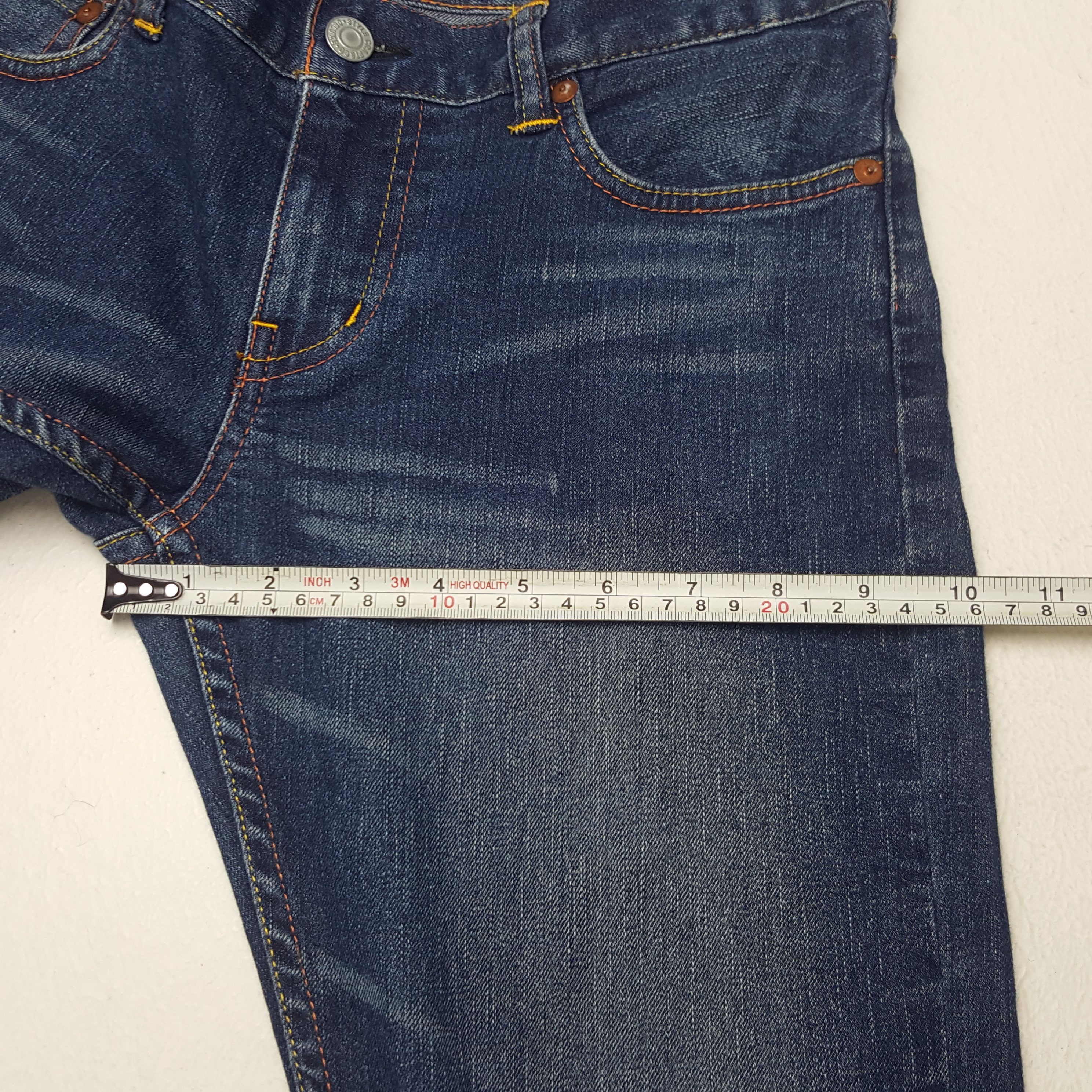 Evisu × Vintage Vintage Evisu Custom Art Daicock Denim Jeans Size 31" - 8 Thumbnail