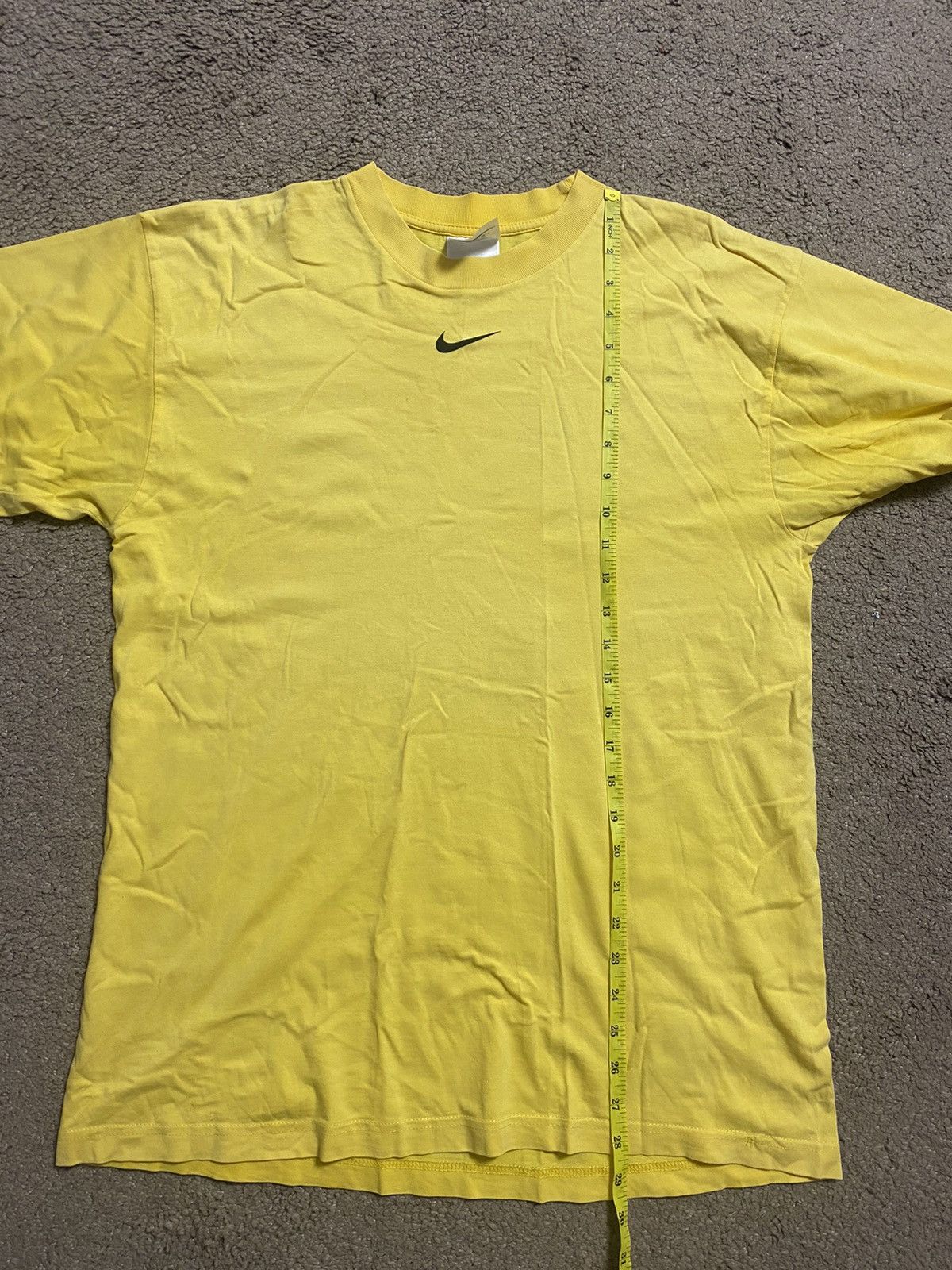 Nike Rare Vintage T-Shirt Nike Centr Logo Drill small big swoosh. Size US M / EU 48-50 / 2 - 11 Thumbnail