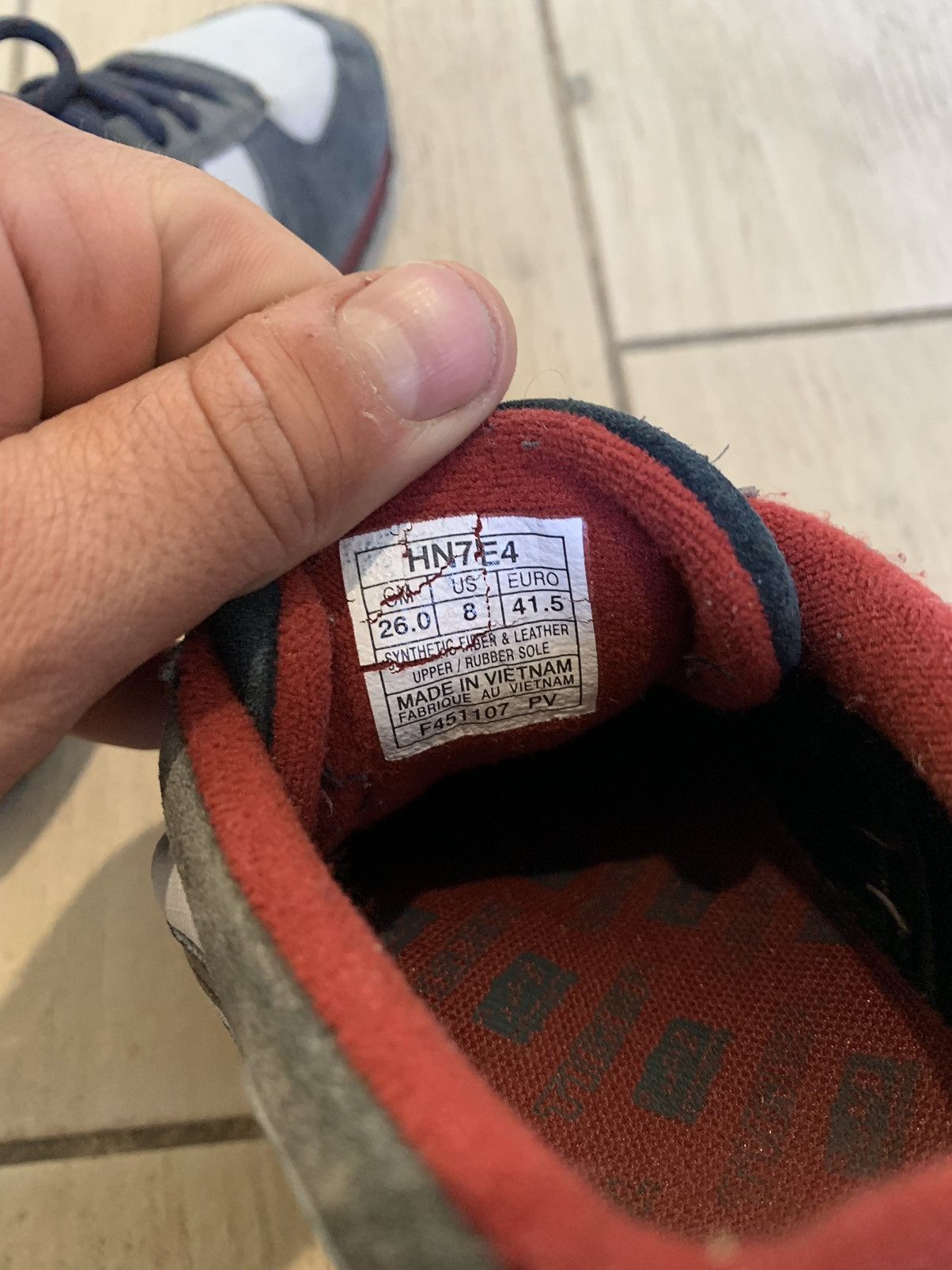 Asics × Onitsuka Tiger × Vintage Vintage ASICS Onitsuka Tiger Japanese style Shoes Size US 8 / EU 41 - 7 Thumbnail