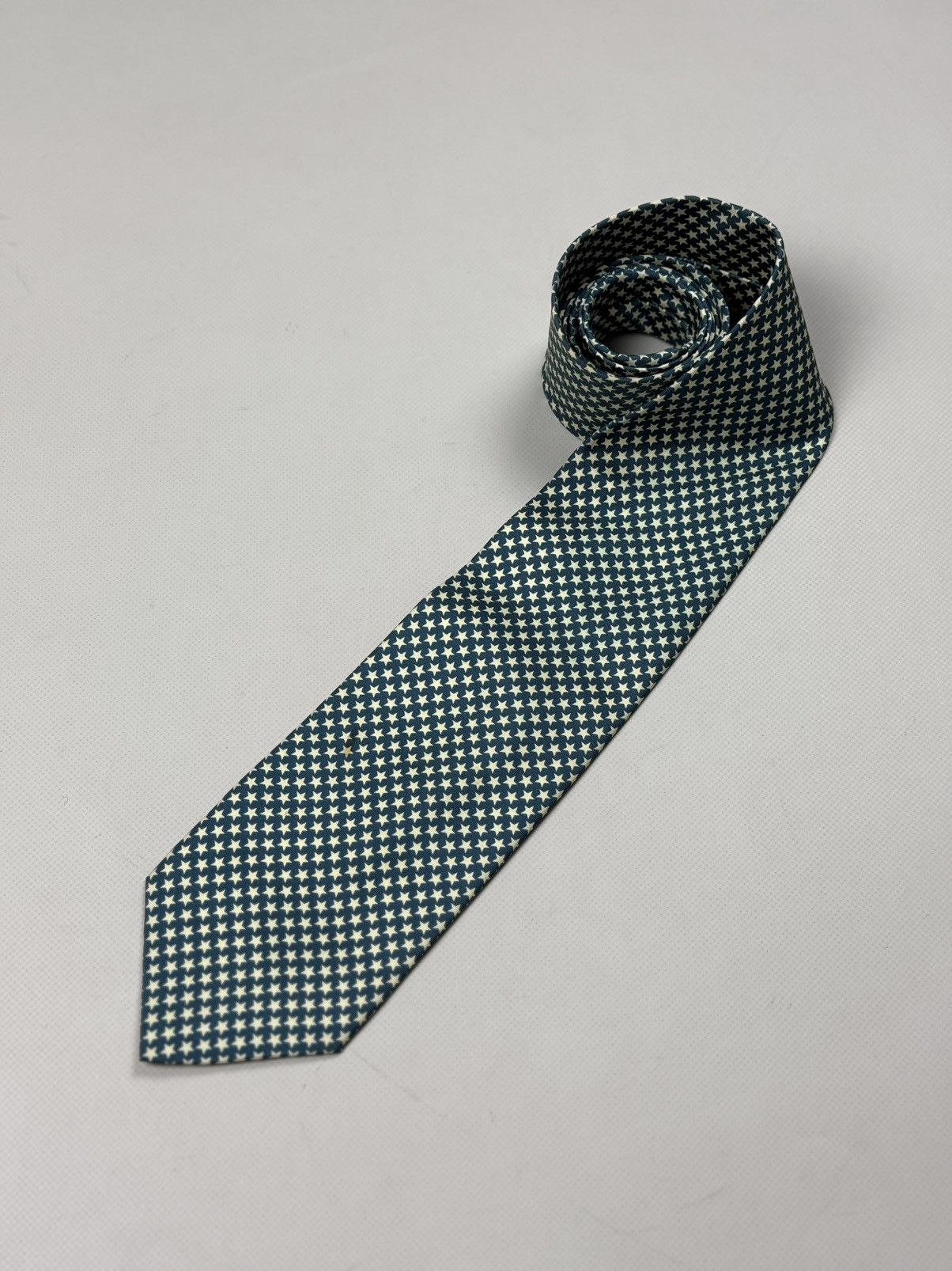 Bally Bally Vintage Patterned Silk Tie Size ONE SIZE - 1 Thumbnail
