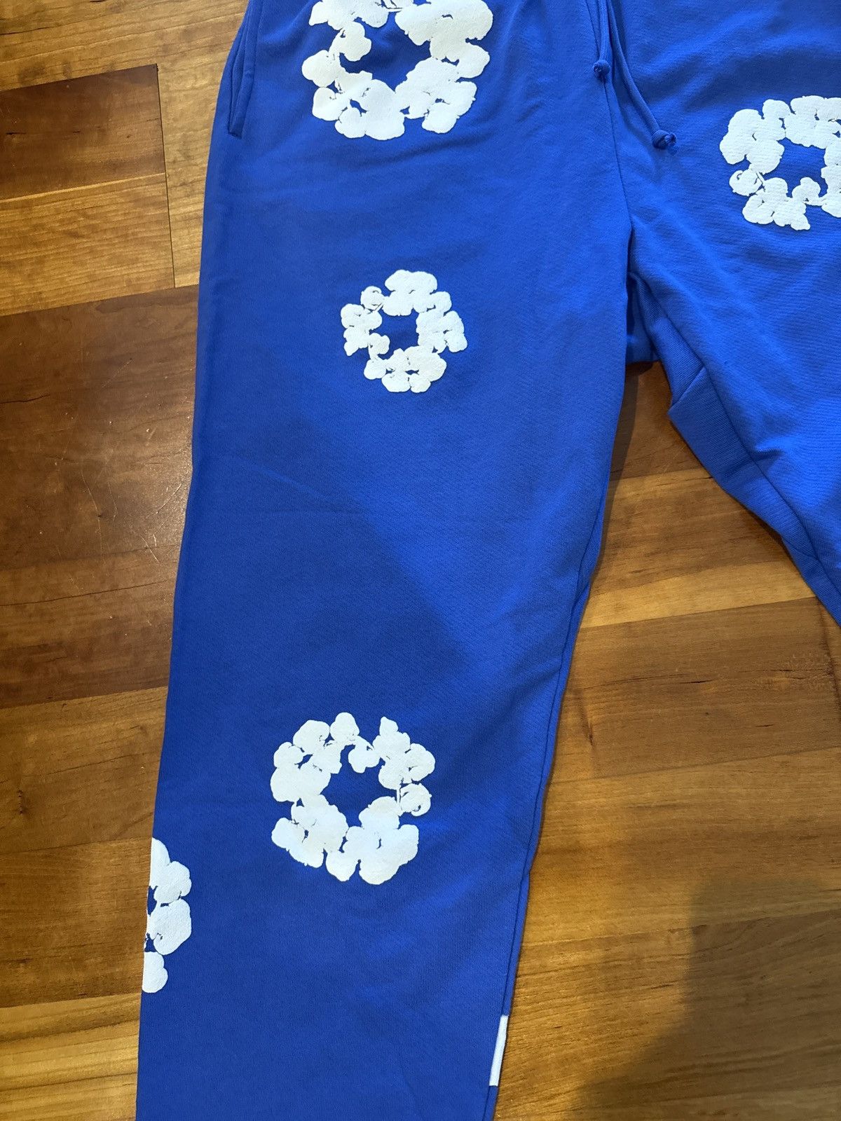 DENIM TEARS Denim Tears Blue Sweatpants Large Size US 31 - 10 Thumbnail