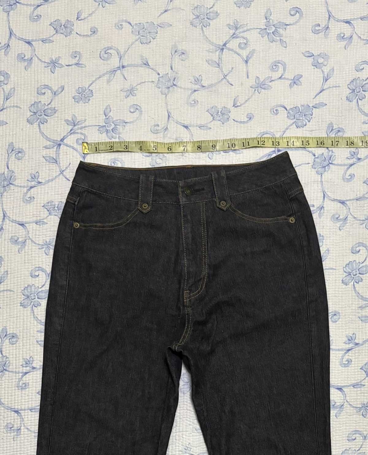 Japanese Brand Japanese High Quality Guarented Flared Streetwear Denim Size US 28 / EU 44 - 2 Thumbnail