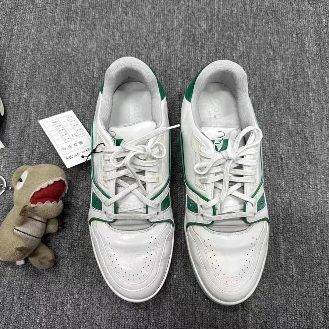 Louis Vuitton LV Green Original Trainer 41.5 95 New w/ Gucci insole Size US 8.5 / EU 41-42 - 4 Thumbnail
