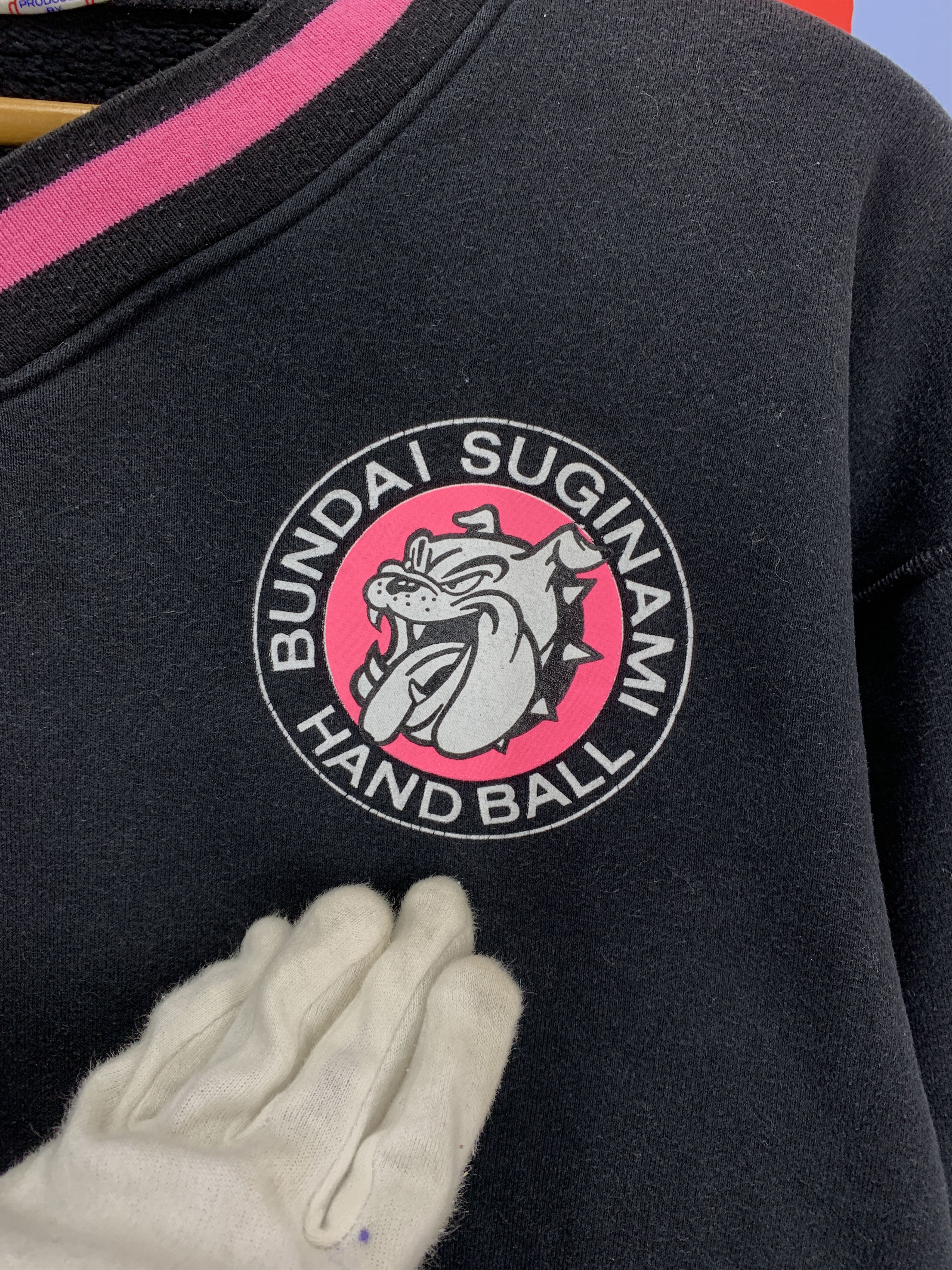 Japanese Brand BUNDAI SUGINAMI HANDBALL by ASAKA Sweatshirt #2130/18 Size US M / EU 48-50 / 2 - 2 Thumbnail
