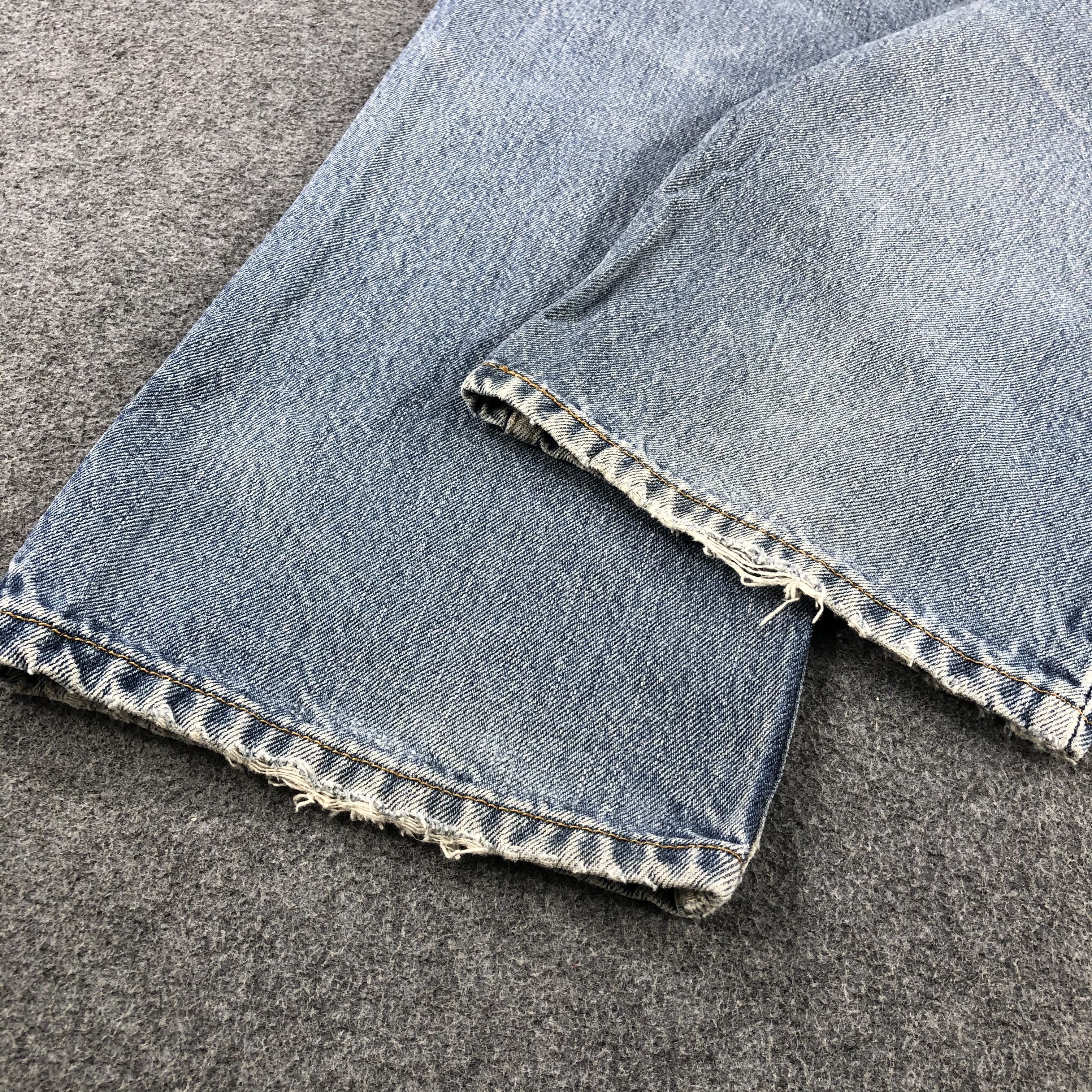 Levi's Vintage Blue Wash Levis 505 Jeans-J2302 Size US 36 / EU 52 - 6 Thumbnail