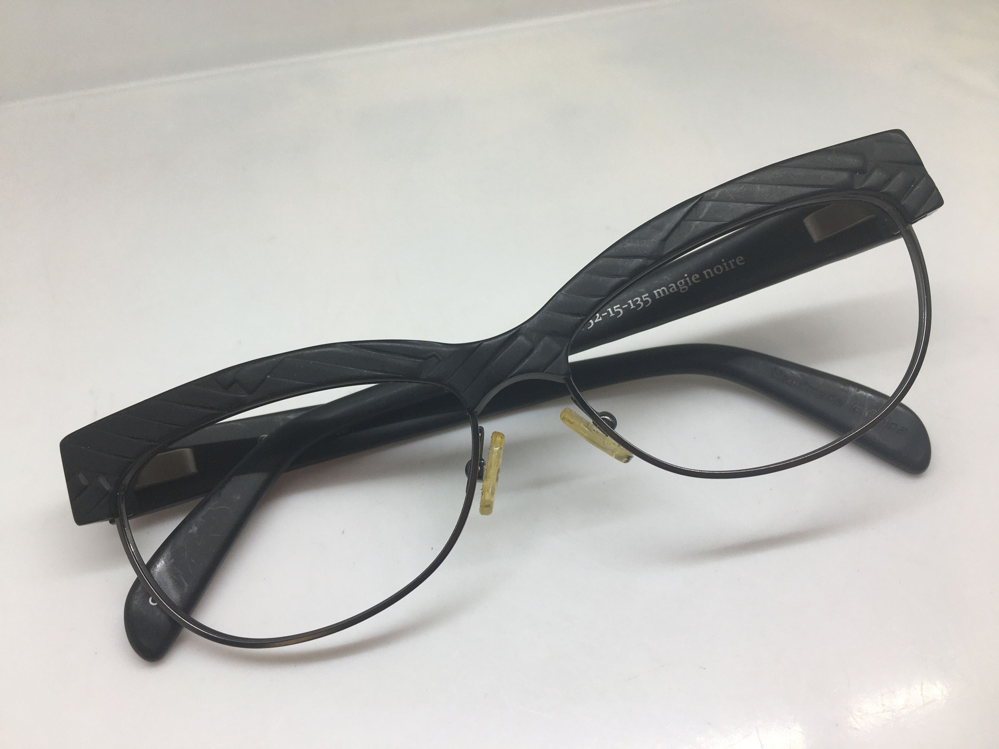 Other Deua Face Black Malcolm X Eyeglasses Frame Vintage Size ONE SIZE - 5 Thumbnail