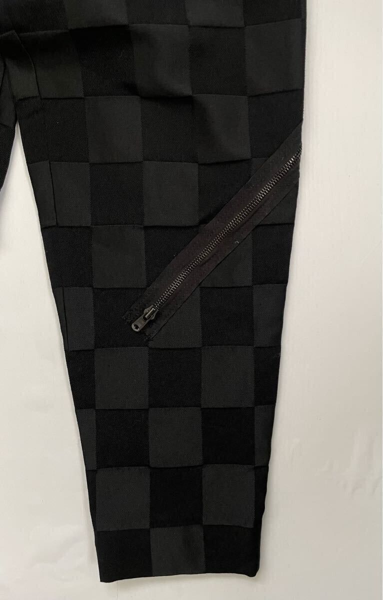 Number (N)ine NUMBER (N)INE 03ss Cart Period Plaid Bondage Pants Black 30 Size US 30 / EU 46 - 4 Thumbnail