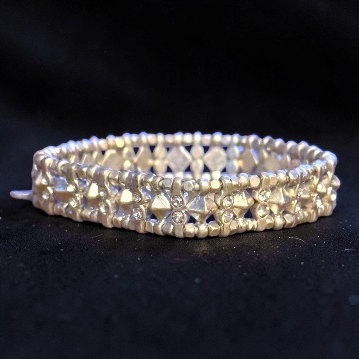 Other Stella & Dot silver tone Arrison stretch bracelet Size ONE SIZE - 1 Thumbnail