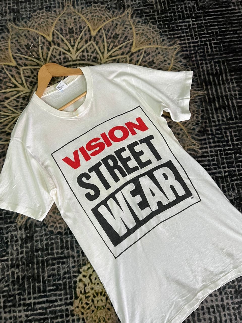 Vintage × Vision Streetwear Vintage 80s Single Stitch Vision Streetwear Spellout Size US L / EU 52-54 / 3 - 8 Thumbnail