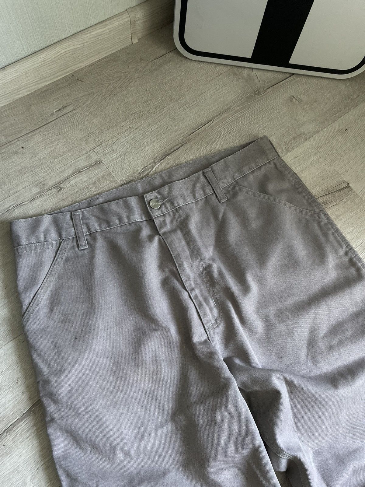 Carhartt × Vintage Vintage 90s Carhartt wip Basic Simple Pant Opium Y2k Size US 36 / EU 52 - 6 Thumbnail