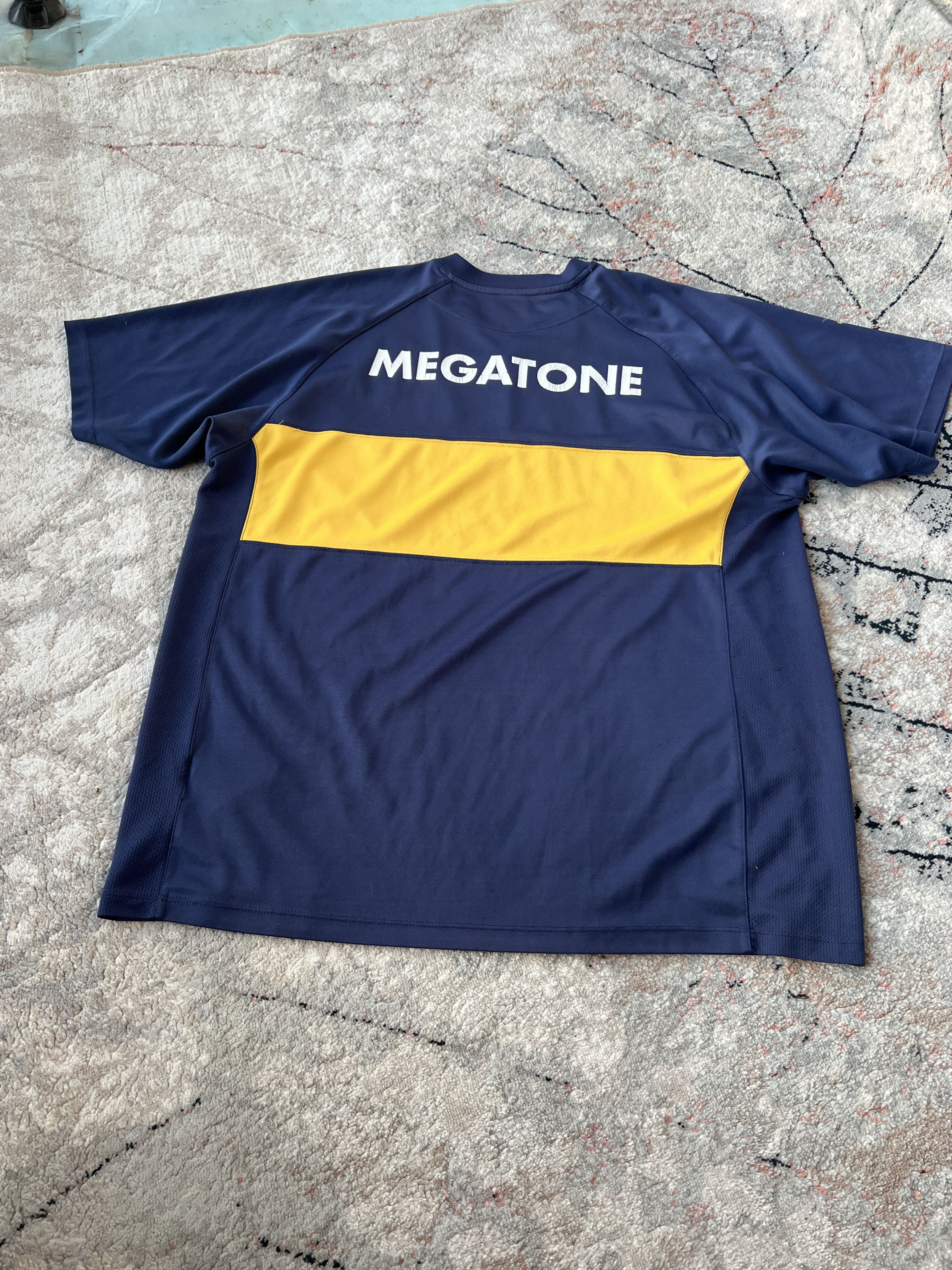 Nike Nike Boca Junior Megatone Football Jersey Size US XL / EU 56 / 4 - 10 Thumbnail