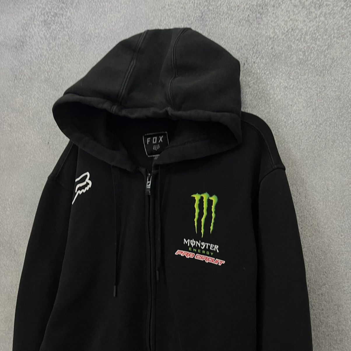 Fox Racing Vintage Fox Monster Zip Hoodie size L Size US L / EU 52-54 / 3 - 2 Thumbnail